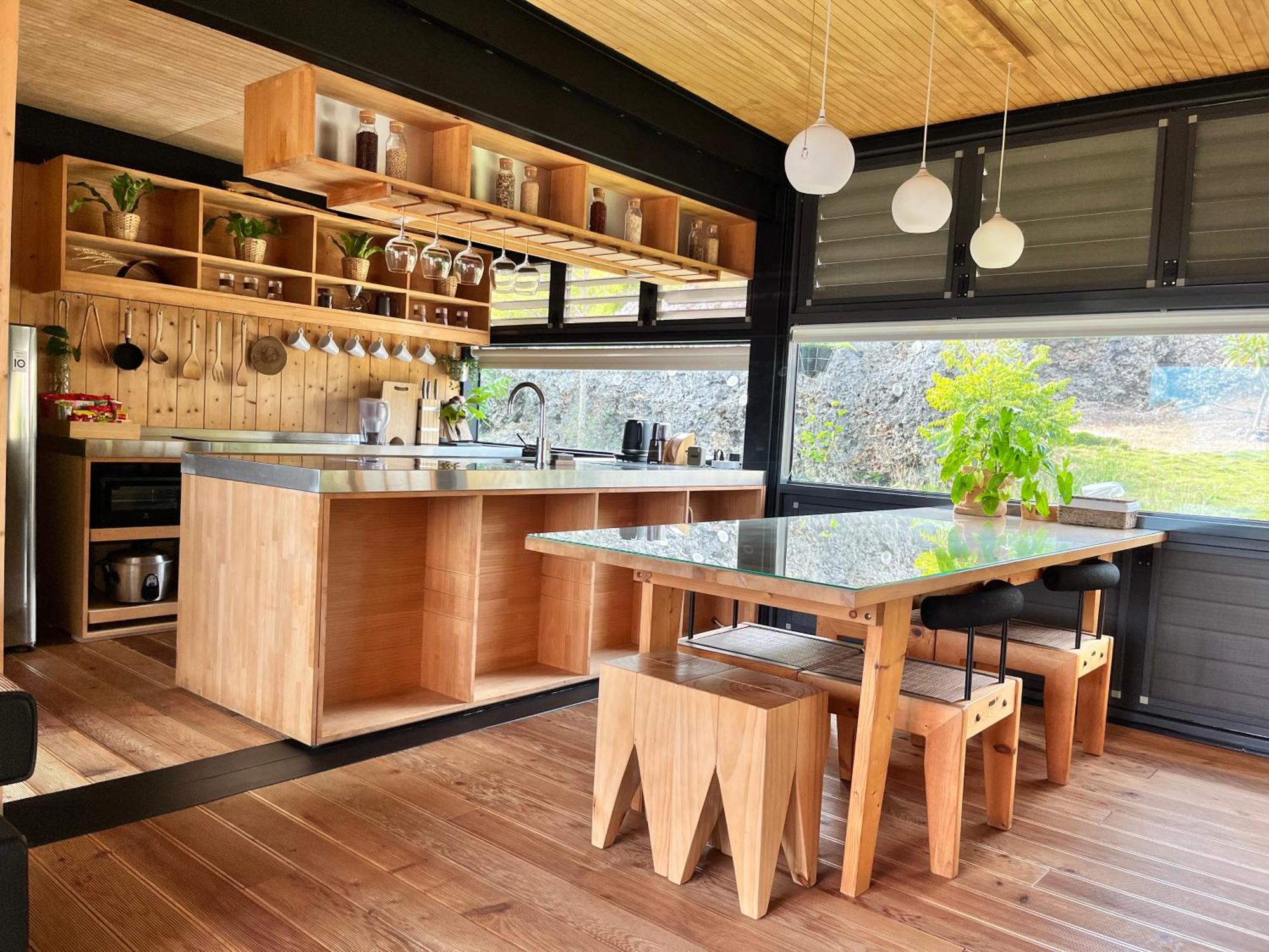 晴天慢旅 Lumiere Villa Xiaoliuqiu Luaran gambar